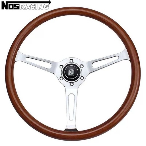 Nardiナルディクラシックウッドステアリング車ハンドル15インチ