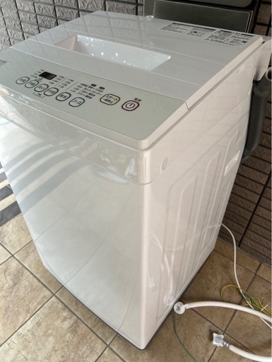 ELSONIC 全自動洗濯機 EM-L50S2 2022年製5キロ