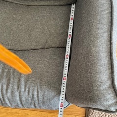 ローソファ　グレー　　の画像