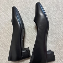超美品！黒のパンプス【クロッシー】お取り引き者決定！23.5㌢冠婚葬祭　の画像