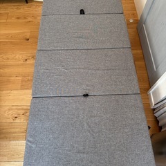 引き取り限定⭐︎無0円　折り畳みシングルベッドの画像