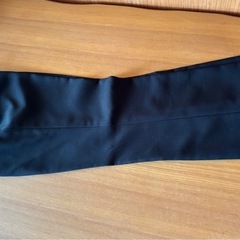 黒 ストライプ レディースビジネススーツ 上下セット　13ARの画像