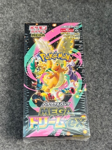 ポケモンカードゲーム MEGAドリームEX BOXシュリンク付き　