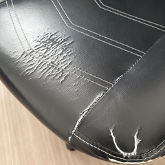 ゲーミングチェア オフィスチェア　ブラック定価20000円ほどの画像