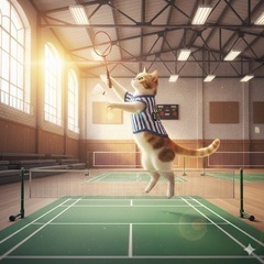 バトミントンやろうよ！