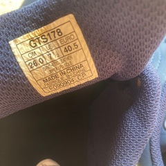 未使用！ベースボールシューズ26センチの画像