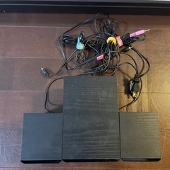 サンワサプライ　スピーカー　MM-SPWD3BKの画像