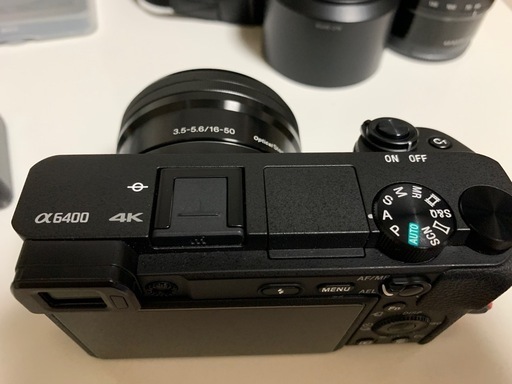 【美品・即使用可】SONY α6400 ダブルレンズセット｜保護ガラス貼付