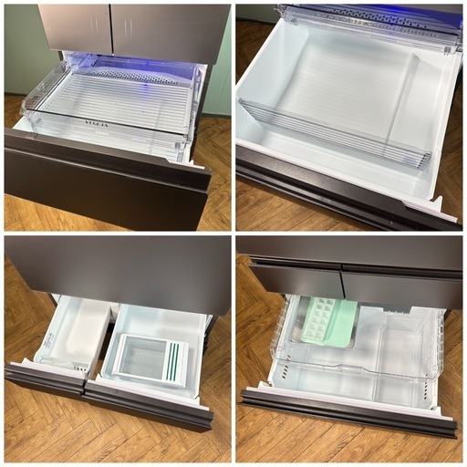 【大活躍✨】TOSHIBA 600L 冷蔵庫　良好　2022年製　自動ドア
