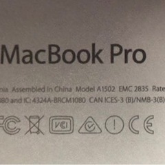 【ジャンク2台】MacBookpro1台MacBook Air１台OSなしの画像