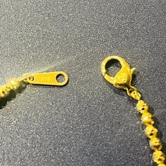 ■ 本物K18■シャンデリアボールカットブレスレット◾️4.0g■美品■ジュエリーウィン保証書付きの画像