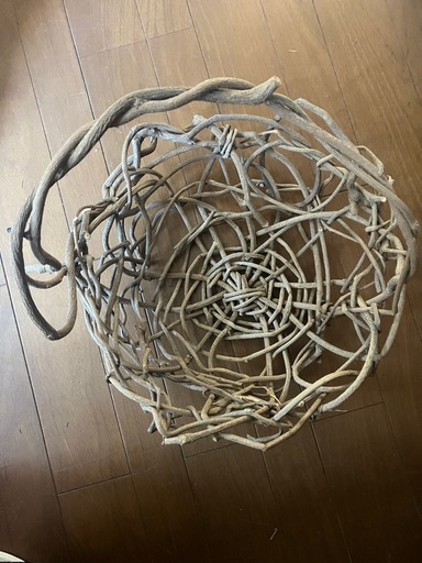 アケビのツル籠