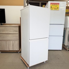 【美品‼️】無印良品 126Lノンフロン冷凍冷蔵庫 2019年製 ホワイト♪の画像