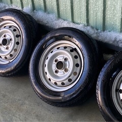 軽バン　夏タイヤ　145/80/12の画像