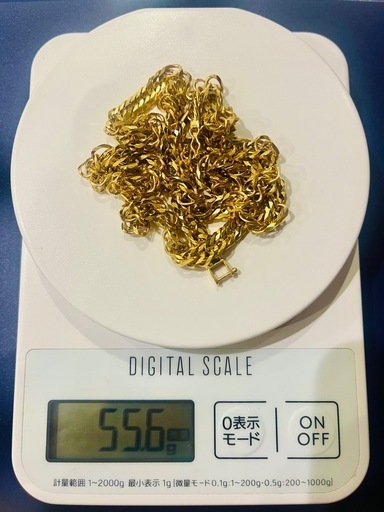 ■本物K18■トリプル12面喜平■55.6g ■美品■ジュエリーウィンにて購入