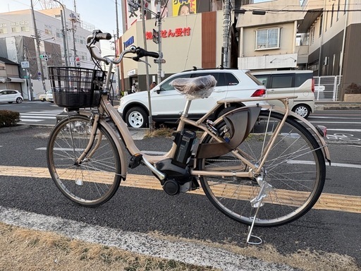 中古YAMAHA電動アシスト自転車　12.3Ah 大阪　023