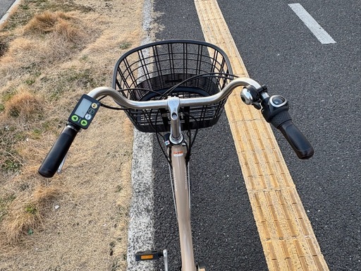 中古YAMAHA電動アシスト自転車　12.3Ah 大阪　023