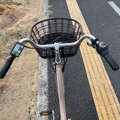 中古YAMAHA電動アシスト自転車　12.3Ah 大阪　023の画像