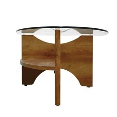 NOCE センターテーブル ローテーブル ガラス ウォールナット
の画像