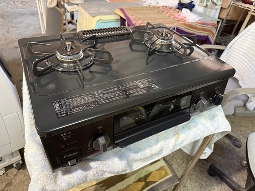 パロマ　ガステーブル幅56㎝コンパクトガステーブル IC-S37-R LPガス用/右強火　