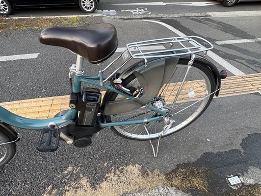 065中古YAMAHA電動アシスト自転車　12.3Ah 大阪　065