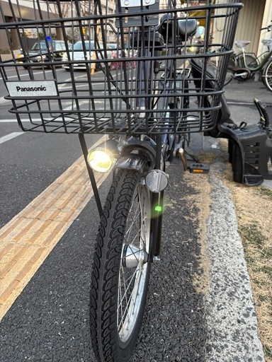 中古20㌅Panasonic電動アシスト自転車13.2Ah3点灯大阪039 (となりの樹 