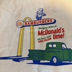 ニコ　アンド　マクドナルド　トートバッグ ショルダーバッグ　USEDの画像