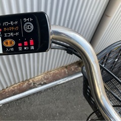 780  パナソニック新機種電動アシスト自転車viviTX26インチシルバーボディーの画像