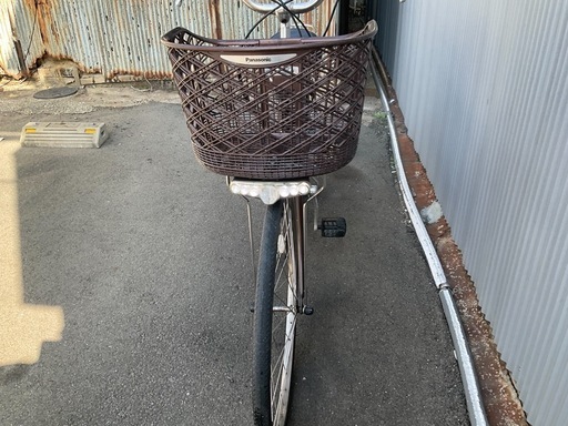 781  パナソニック新機種電動アシスト自転車viviDX26インチブラウンボディー