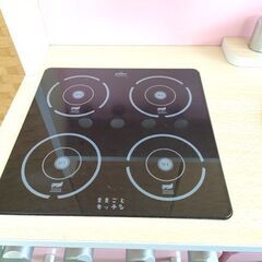 RiZKiZ おままごとキッチン リズキズ オープンキッチン 木製 ピンク 幅55×奥行35×高さ80㎝ ごっこ遊び コンロ 蛇口付き 札幌 北20条店の画像