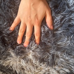 【至急】ふわふわマット カーペット ラグ 絨毯 162×210の画像