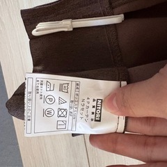 ニトリ　遮光1級カーテン　ブラウン　の画像