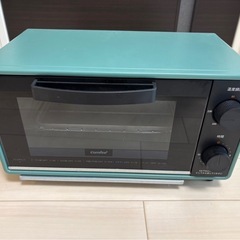 【おしゃれ家電】ミントグリーン オーブントースター コンパクトの画像