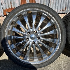 20インチアルミホイールの画像
