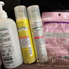 パック　化粧水　ドライシャンプー　　ヘアクリップの画像