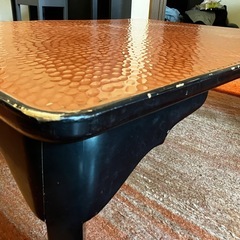 【和風座卓】106×76cm／塗り仕上げ／祖母宅保管品／傷ありの画像