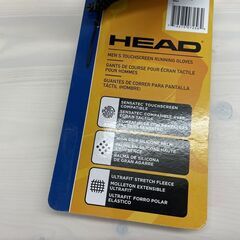 新品 HEAD ヘッド メンズ タッチスクリーン ランニンググローブ Lサイズ 手袋 防水 防風 滑り止め タッチスクリーン スマホ 札幌市手稲区の画像