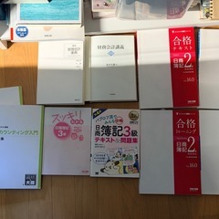 簿記1級　2級　3級　テキスト　問題集の画像