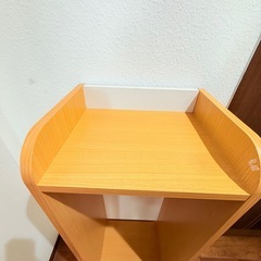 入園入学準備👧🏻📛キッズ用ハンガーラック  棚＋ハンガー＋引き出し付きの画像