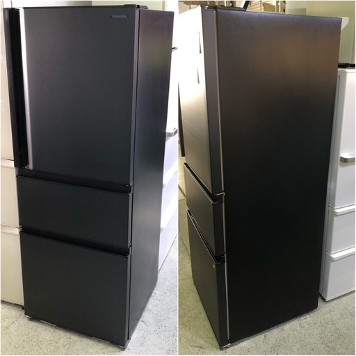 【超美品・2024年製】TOSHIBA冷凍冷蔵庫326Lブラック自動氷製造可能 2024年製 東芝 3ドア冷凍冷蔵庫 326L 自動製氷 GR-V33SC(KZ) - メルカリ