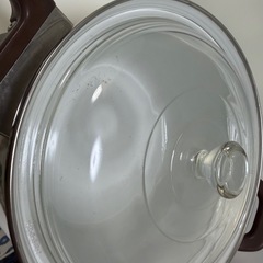 昭和レトロ(26cm鍋) ホーロー鍋 ブドウデザイン 蓋付きの画像