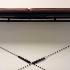 シングルベッドフレーム　マットレスの画像