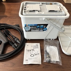 美品　アイリスオーヤマ 電源コード式 タンク式高圧洗浄機SBT-512Nの画像