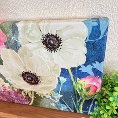 ④キャンバスアート フランフラン　キャサリンホワイトの画像