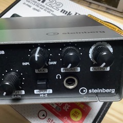 SteinbergオーディオインターフェースUR22mk2の画像