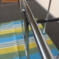 ハンガーラック　高さ横幅調節可能　2列の画像