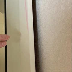 硝子折り畳みテーブルの画像