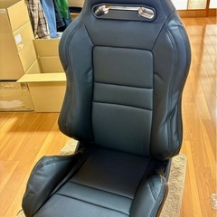 レカロシート　SR-3 レザーシートカバー・シートヒーター
付きの画像