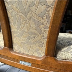 カリモク　ダイニングテーブルセットの画像