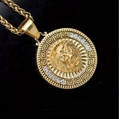 🍄ライオン モチーフ ペンダントトップの画像